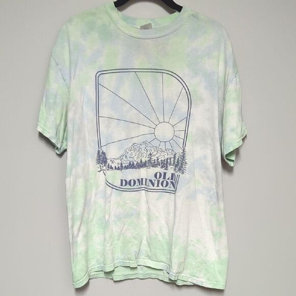Colortone Tops - Old Dominion Tie-Dye Short Sleeve Concert Tee